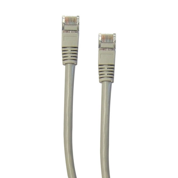 5E Cat.5 12 Ft Gray 6 CMR Non-Boot Patch Cable for Hp Network Printers 